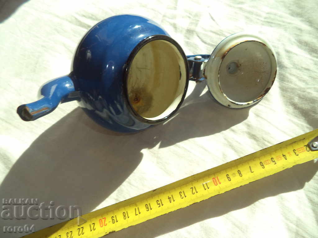 ЗЕЛЕН ЕМАЙЛИРАН ЧАЙНИК :):):) - 5 ЗЕЛЕН ЕМАЙЛИРАН ЧАЙНИК :):):) - 5