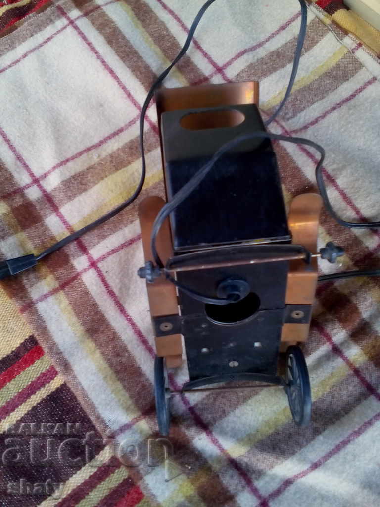 Old retro metal car lamp. - 6 Old retro metal car lamp. - 6