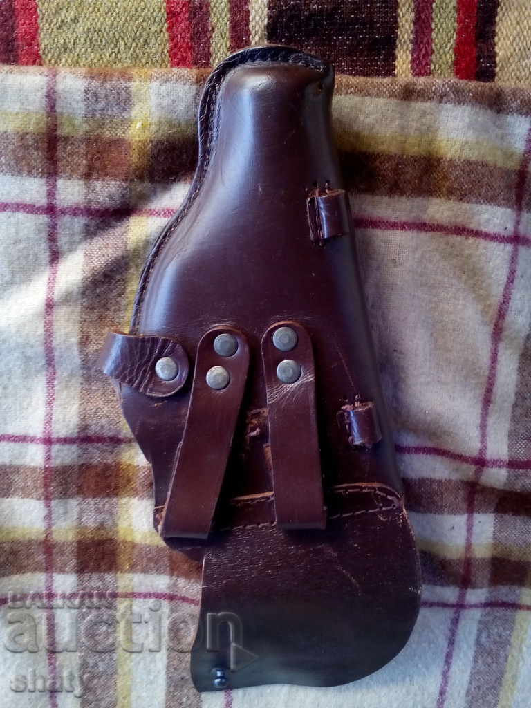 Delivery of Leather pistol holster.