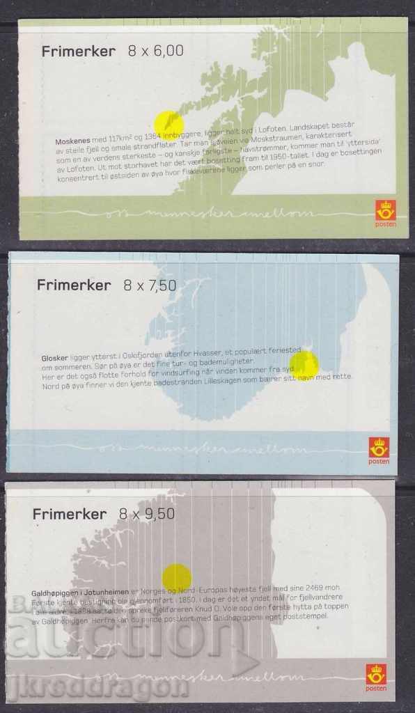 Norway Europe 2004 Tourism Three Carnets MNH with price 60.00 BGN | € 30.68 Norway Europe 2004 Tourism Three Carnets MNH with price 60.00 BGN | € 30.68