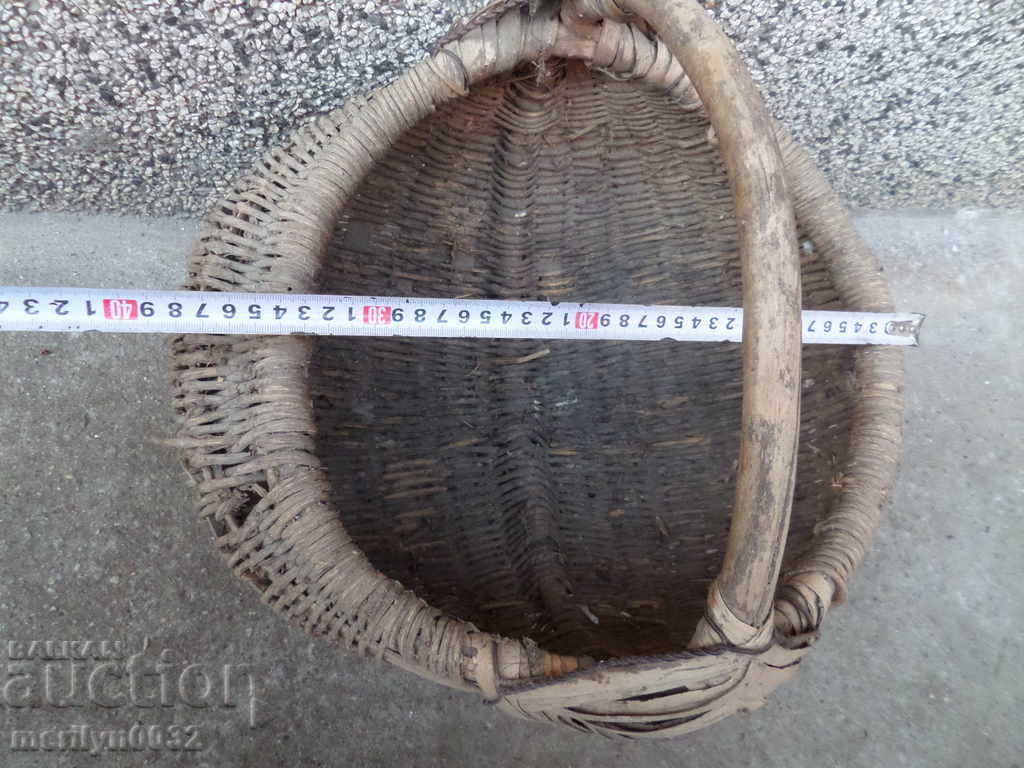 An old hand-knit basket - 6 An old hand-knit basket - 6