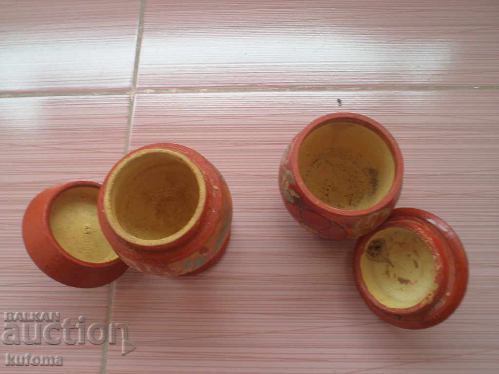 Auction Old Russian salt and pepper Auction Old Russian salt and pepper