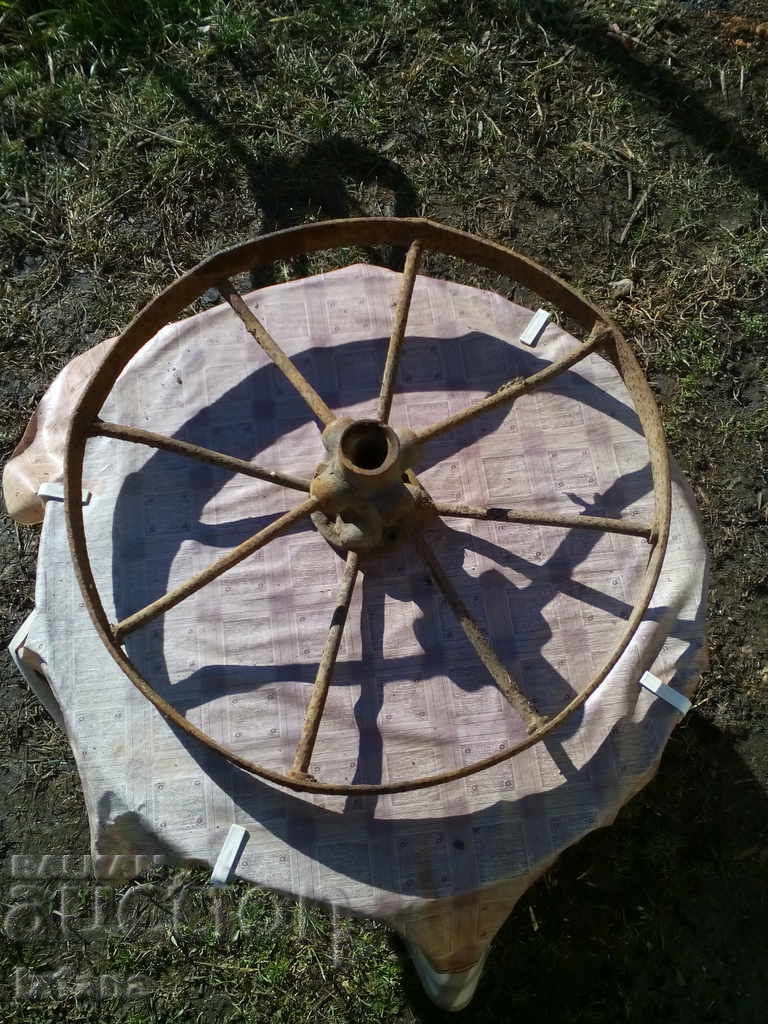 Auction Wheel from cart Auction Wheel from cart