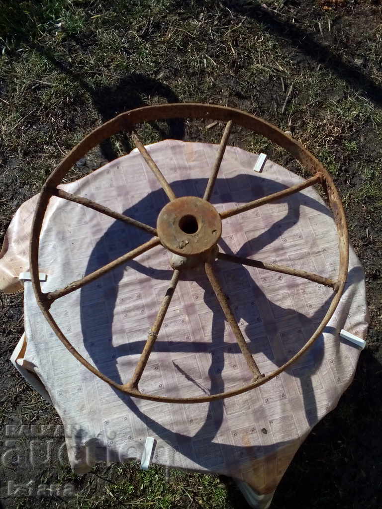 Wheel from cart
