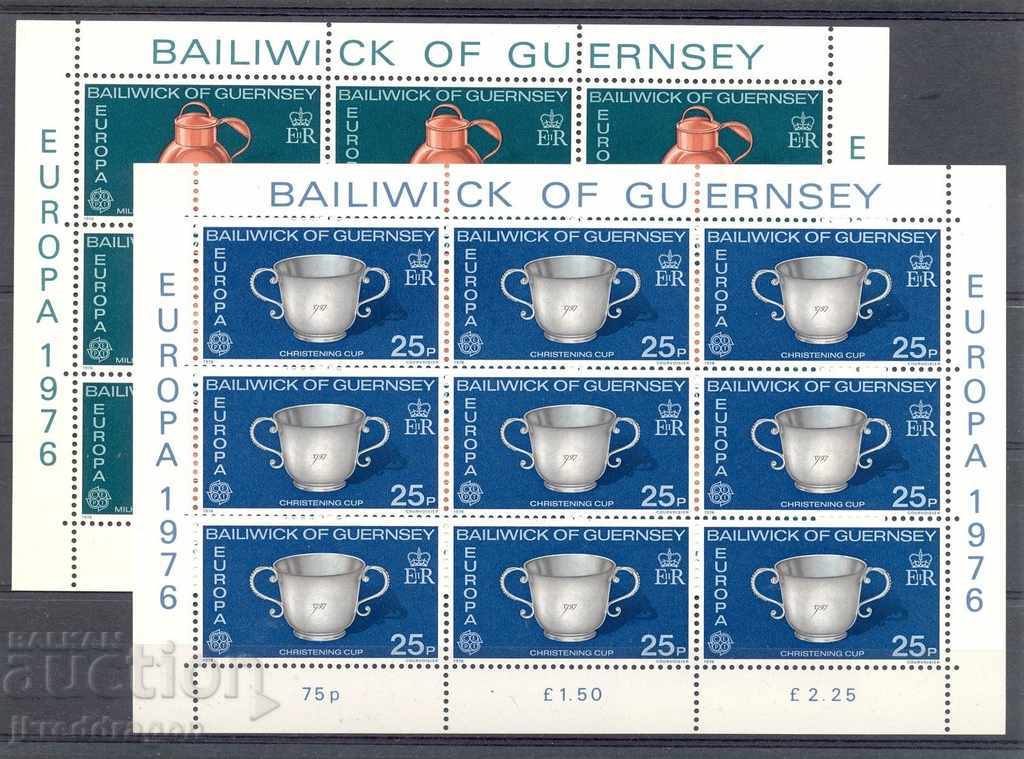 Гренси Guernsey Европа -  1976 листове  MNH