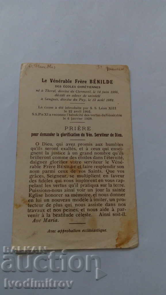 Imagine Venerabilul Benilde cu preț € 0.43 | 0.84 BGN Imagine Venerabilul Benilde cu preț € 0.43 | 0.84 BGN