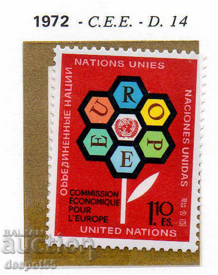 1972. UN-Geneva. 25th Economic Conference of Europe.