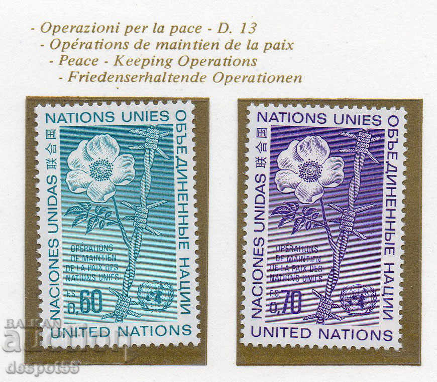 1975. ONU la Geneva. operațiunile ONU de menținere a păcii.