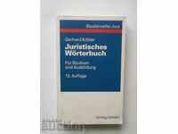 Juristisches Wörterbuch - G. Köbler 2005 Юридически речник