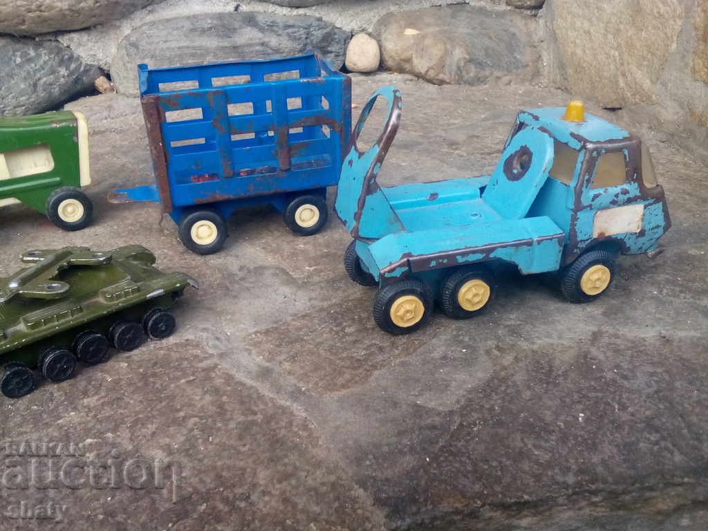 Auction  Old metal strollers