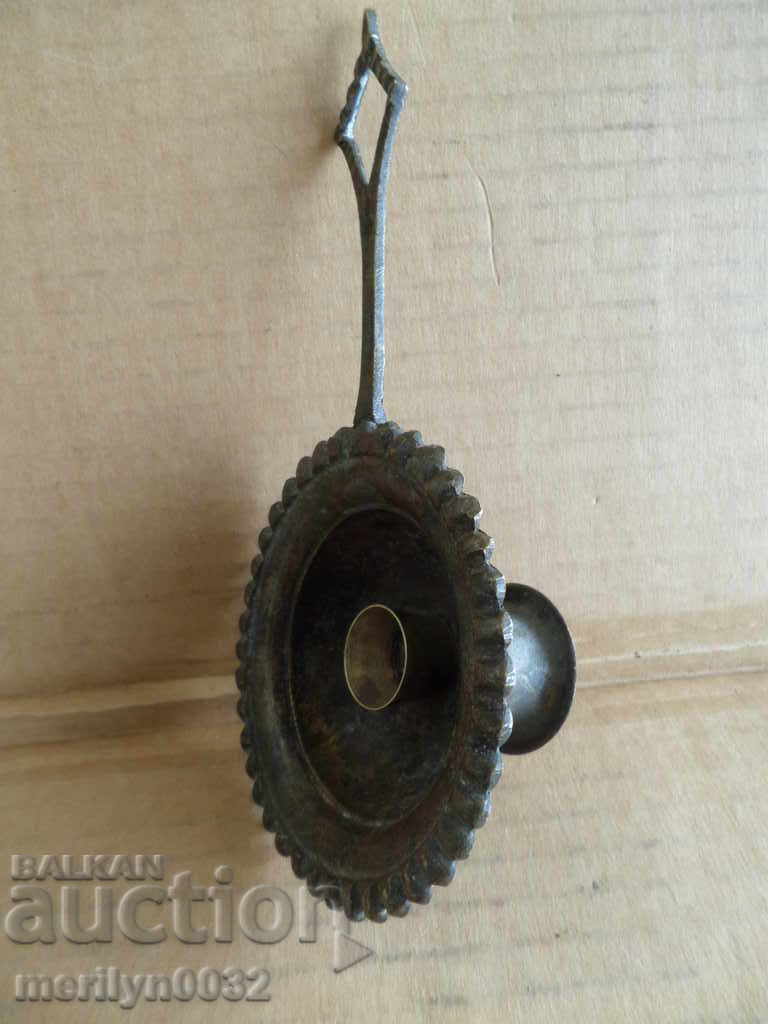 Ottoman candlestick, lamp end of the 19th century with price 69.00 BGN | € 35.28 Ottoman candlestick, lamp end of the 19th century with price 69.00 BGN | € 35.28