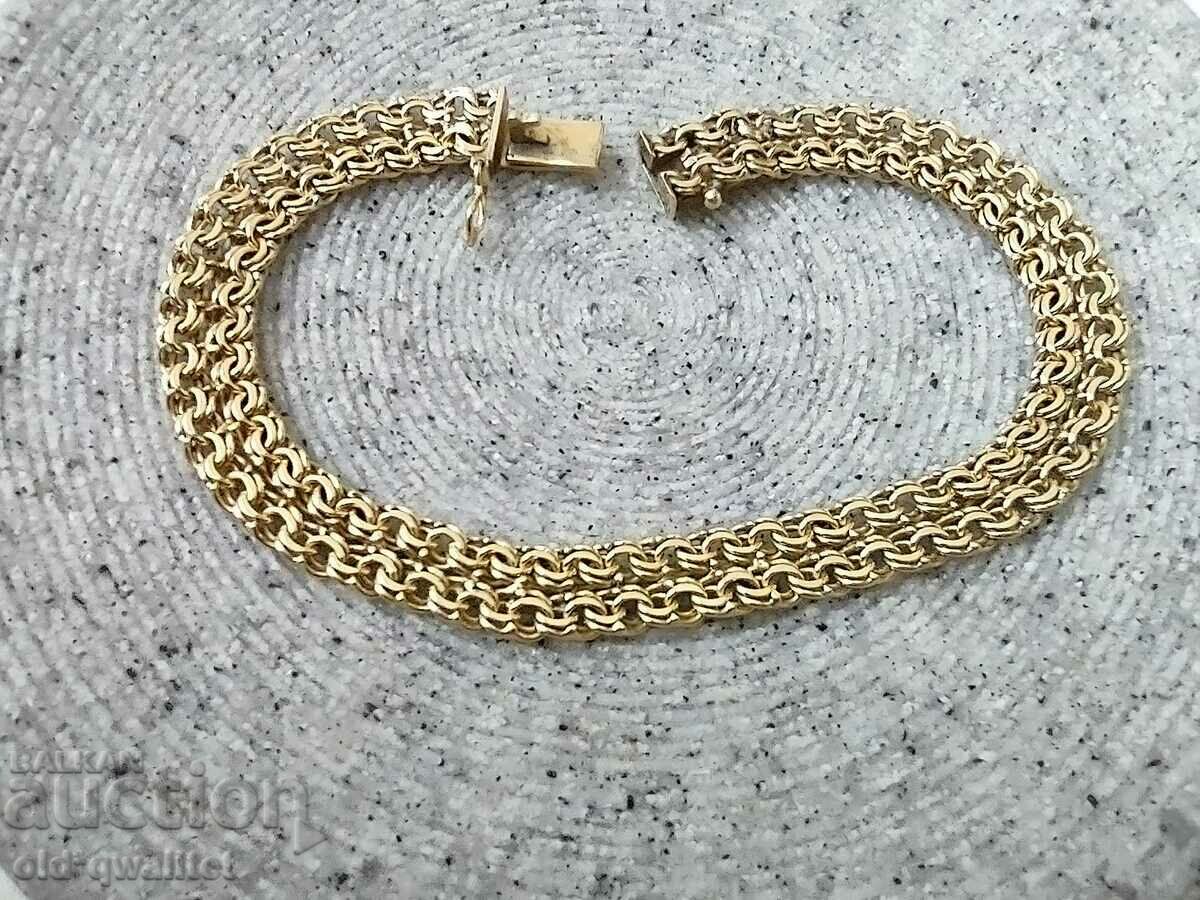 Old beautiful BRACELET with gilding, stamps with price 99.00 BGN | € 50.62 Old beautiful BRACELET with gilding, stamps with price 99.00 BGN | € 50.62