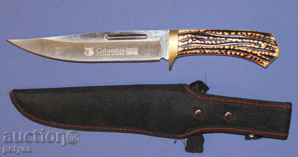 Knife, hunting and survival "COLUMBIA SA 20" 170/295 with price 18.00 BGN | € 9.20