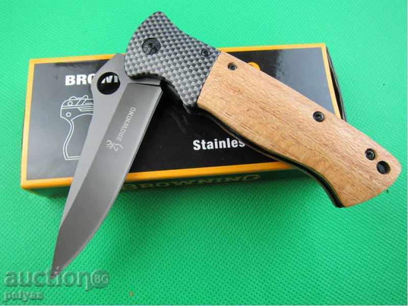 Cuțit pliabil, Browning DA45 - 95 x 220 cu preț 16.50 BGN | € 8.44 Cuțit pliabil, Browning DA45 - 95 x 220 cu preț 16.50 BGN | € 8.44