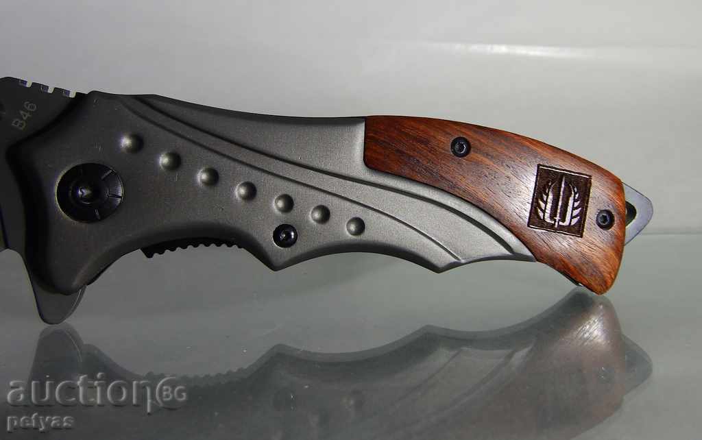 Όλα-μέταλλο ΜΑΧΑΙΡΙΑ πτυσσόμενο μαχαίρι STRIDER Β46 με τιμή 15.50 BGN | € 7.93 Όλα-μέταλλο ΜΑΧΑΙΡΙΑ πτυσσόμενο μαχαίρι STRIDER Β46 με τιμή 15.50 BGN | € 7.93