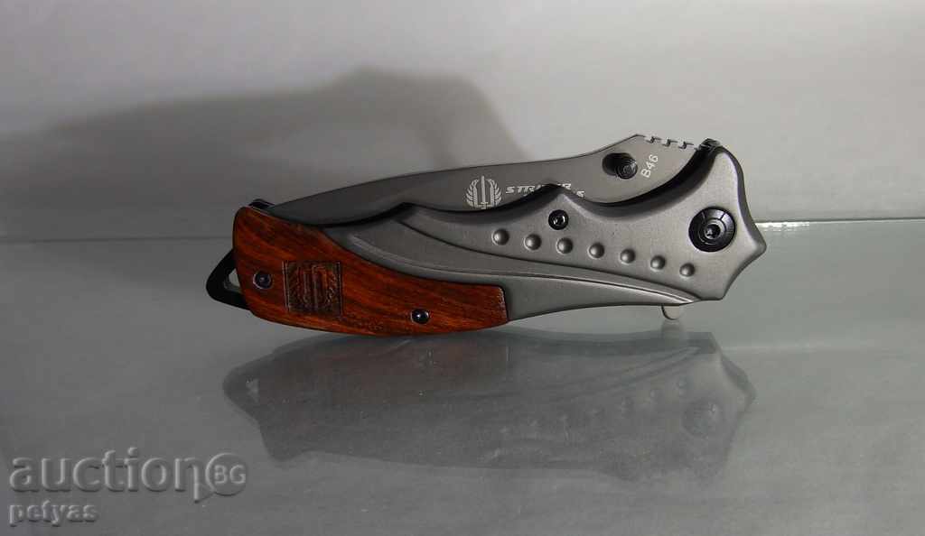 Παράδοση Όλα-μέταλλο ΜΑΧΑΙΡΙΑ πτυσσόμενο μαχαίρι STRIDER Β46 Παράδοση Όλα-μέταλλο ΜΑΧΑΙΡΙΑ πτυσσόμενο μαχαίρι STRIDER Β46