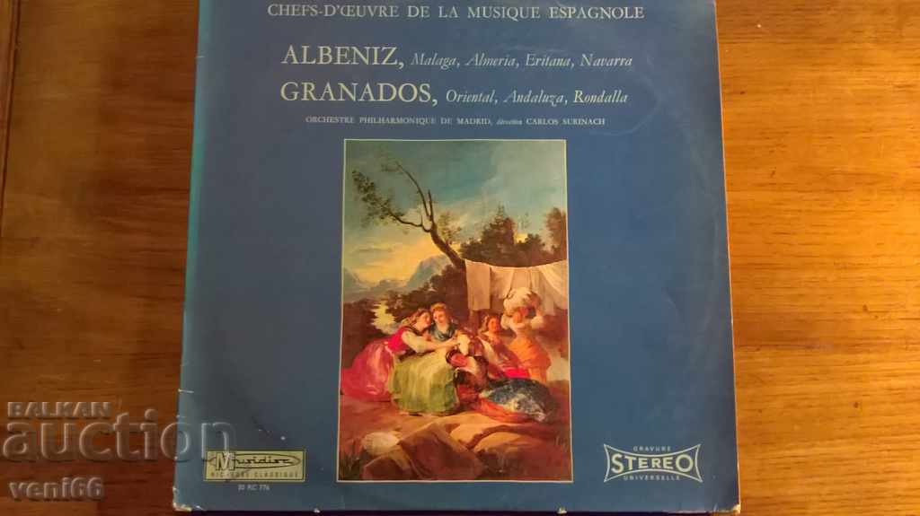 Disc gramofon - clasic spaniol