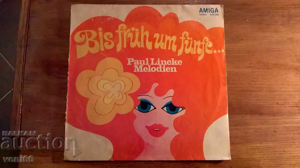 Gramophone record - Bis fruh um funfe - DDR