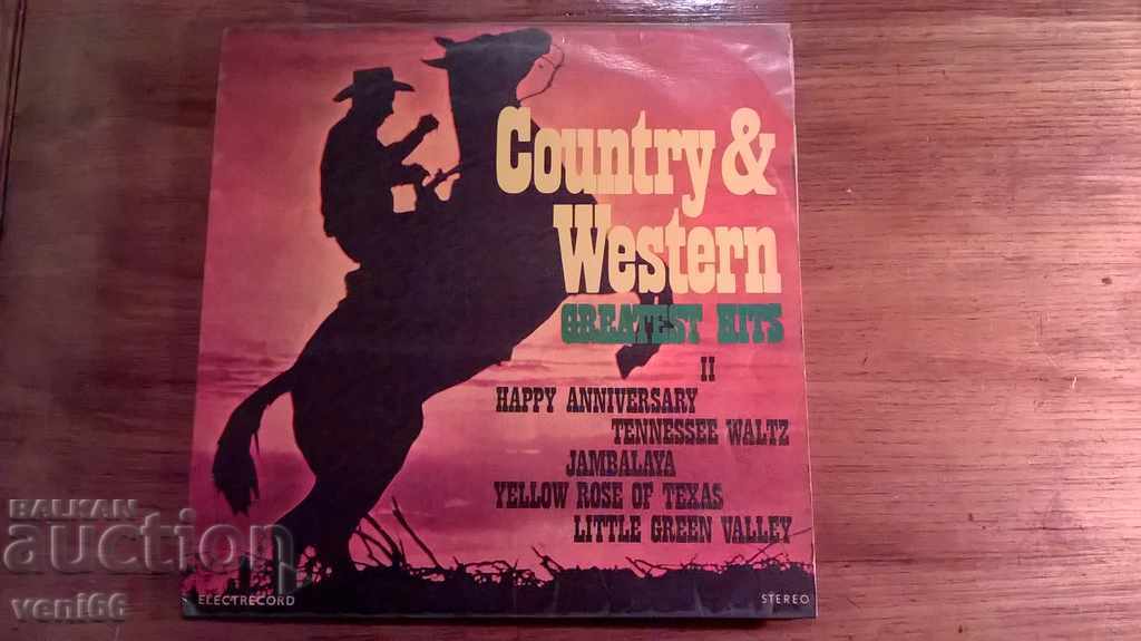 Грамофонна плоча - Country & Western 2