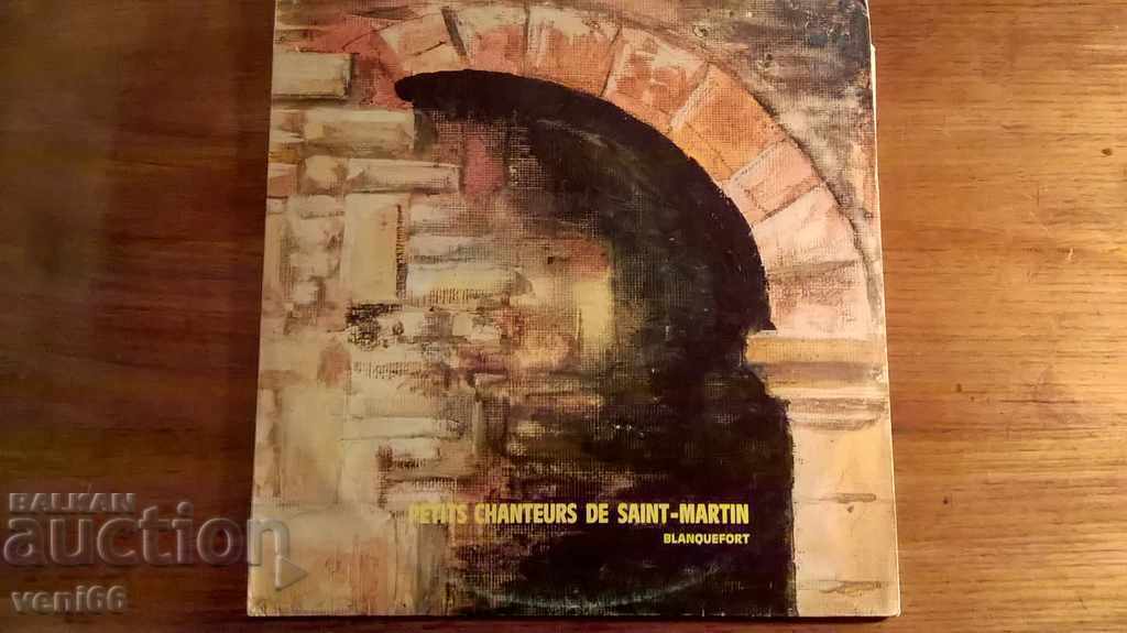 Disc gramofon - Chor Saint Martin