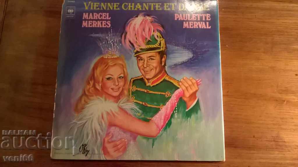 Auction  Gramophone record - Operetta performances
