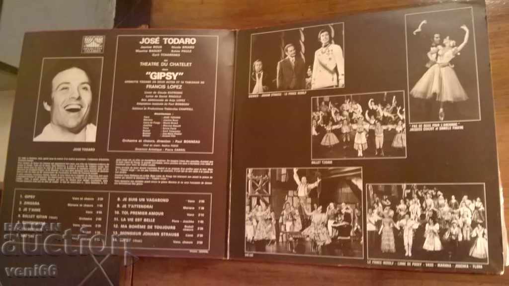 Gramophone record - Operetta performances with price 4.00 BGN | € 2.05