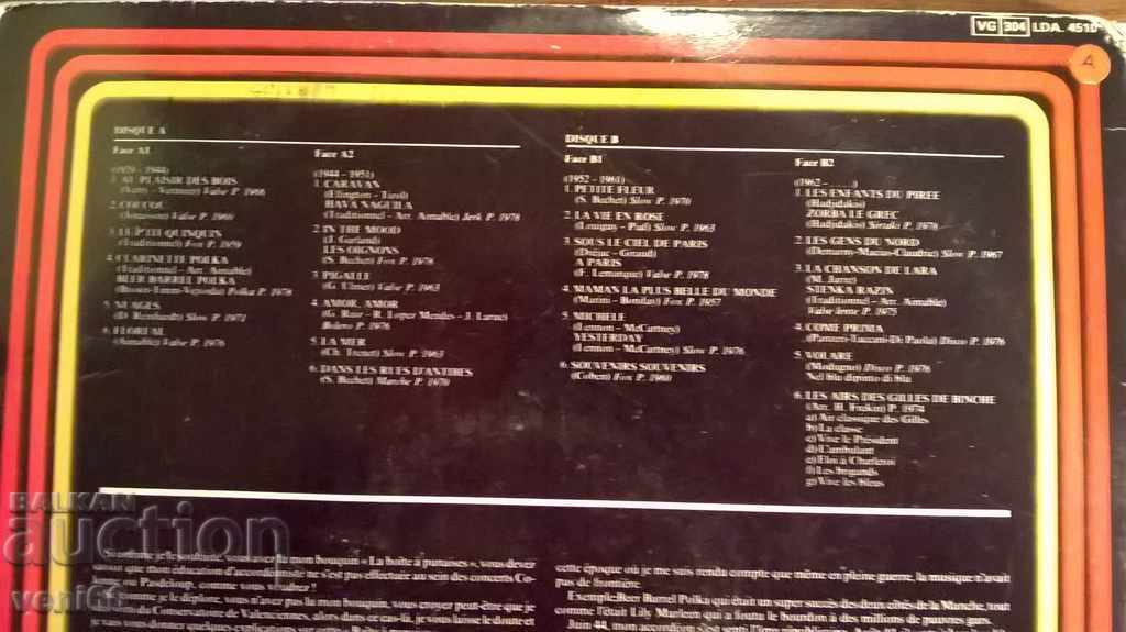 Delivery of Gramophone plate Delivery of Gramophone plate