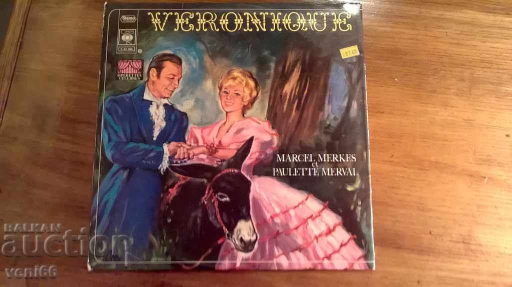 Auction Veronica gramophone record Auction Veronica gramophone record