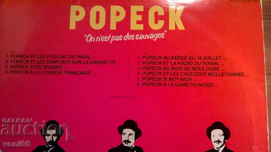Auction Gramophone record - Popek Auction Gramophone record - Popek