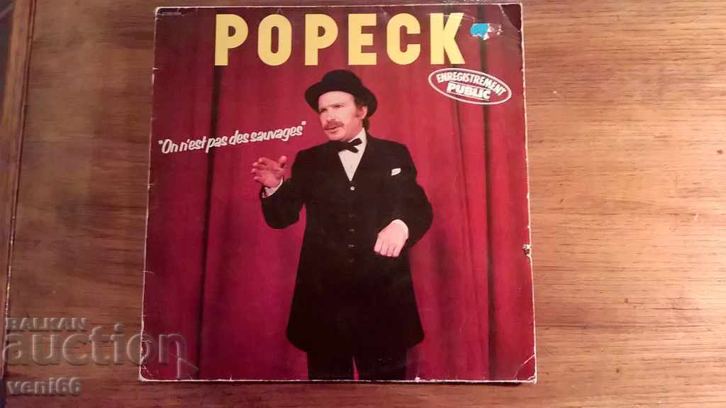 Disc gramofon - Popek