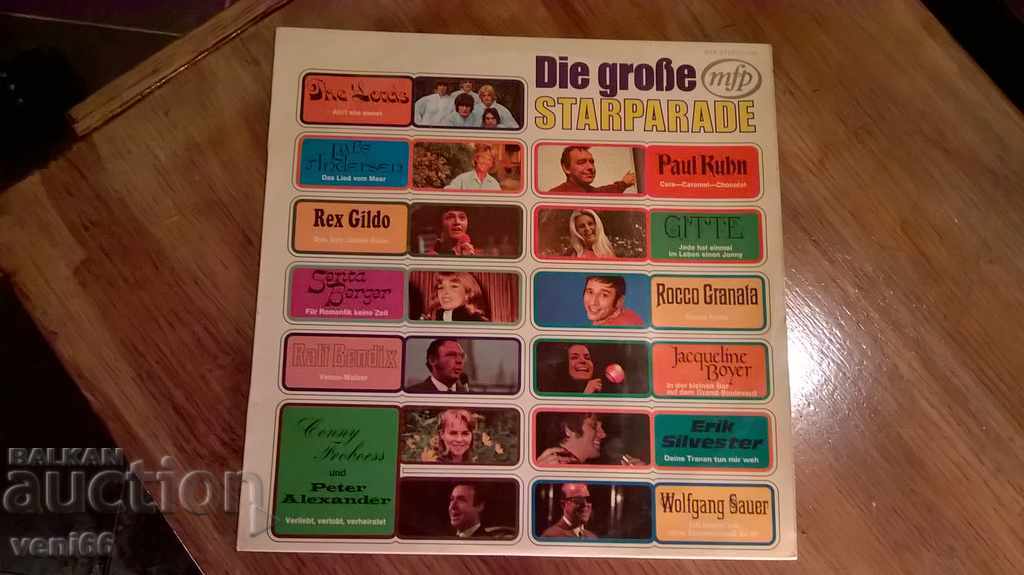 Înregistrare Gramofon - Die Star Grade-Starparade - BDR