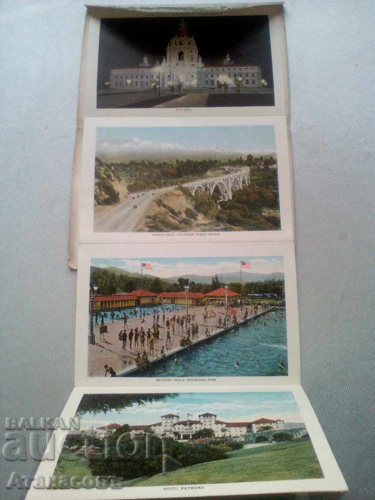 Postcard Beautiful Pasadena California 1940 Card USA - 5 Postcard Beautiful Pasadena California 1940 Card USA - 5