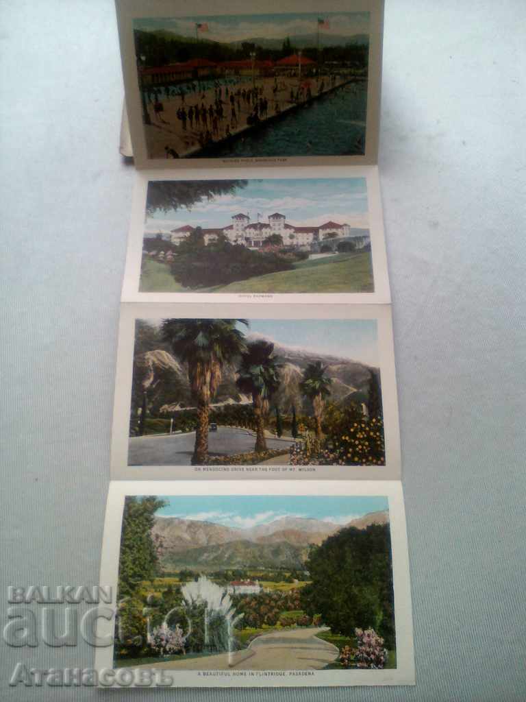 Postcard Beautiful Pasadena California 1940 Card USA - 6 Postcard Beautiful Pasadena California 1940 Card USA - 6