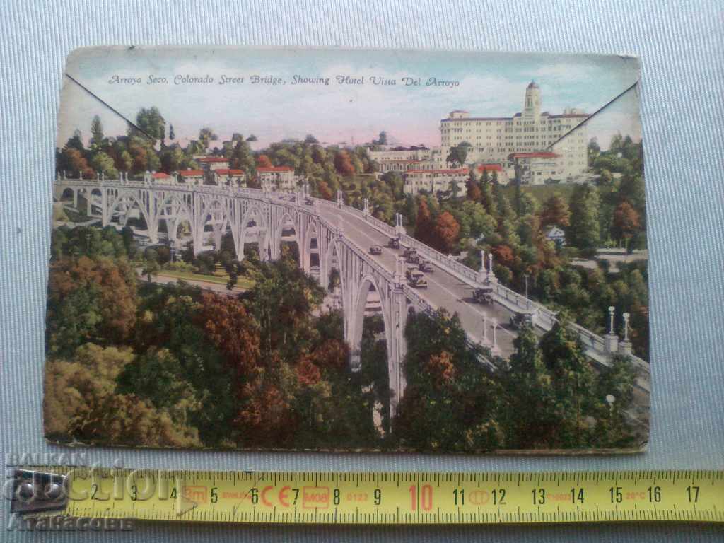 Postcard Beautiful Pasadena California 1940 Card USA - 7 Postcard Beautiful Pasadena California 1940 Card USA - 7