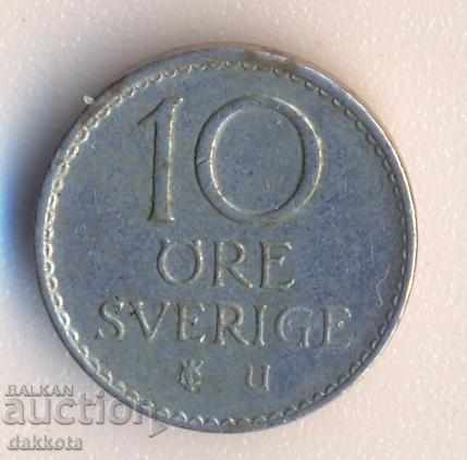 Suedia 10 öre 1973