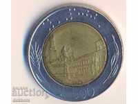Italy 500 pounds 1990