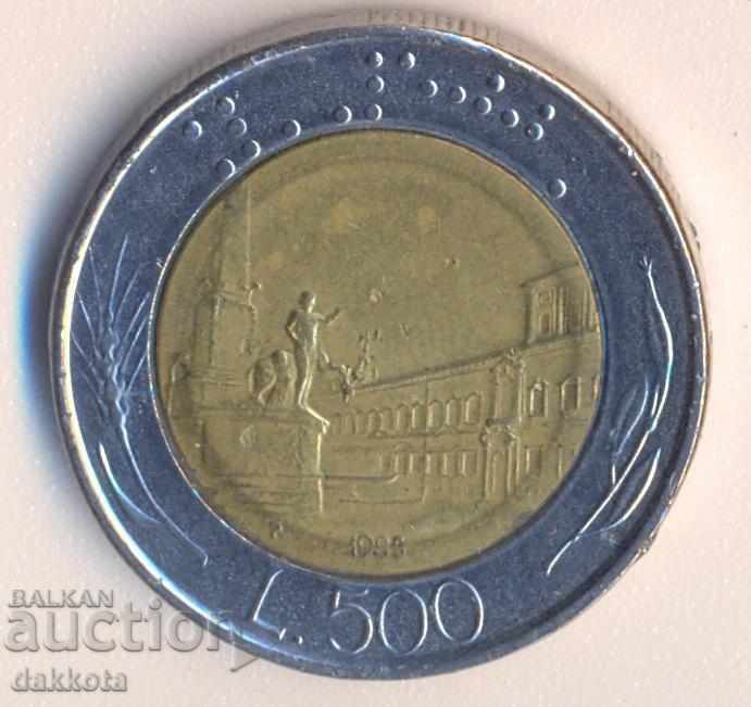 Italia 500 liras 1985