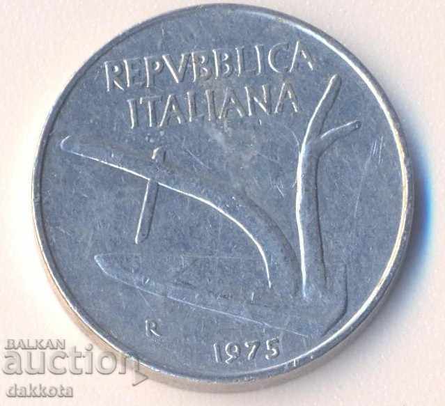 Ιταλία 10 λίρες το 1975 με τιμή 0.30 BGN | € 0.15 Ιταλία 10 λίρες το 1975 με τιμή 0.30 BGN | € 0.15