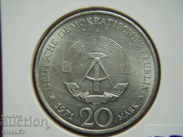 20 Mark 1971 Deuische Demokratische Republik - AU - 5