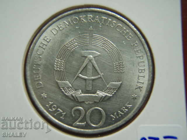 20 Mark 1971 Deuische Demokratische Republik - AU - 6