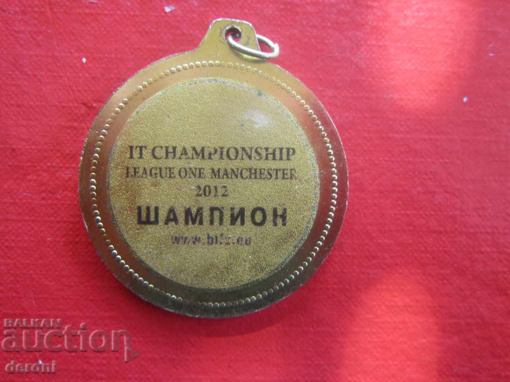 Livrarea Futbolen campion medalie Manchester Livrarea Futbolen campion medalie Manchester