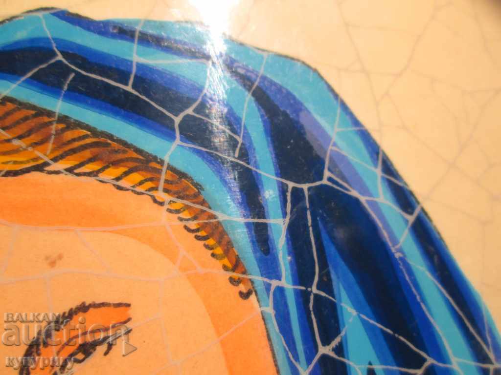 Παλιά ζωγραφική γαλλική ζωγραφική διακόσμηση που υπογράφεται από το 1930 - 5 Παλιά ζωγραφική γαλλική ζωγραφική διακόσμηση που υπογράφεται από το 1930 - 5