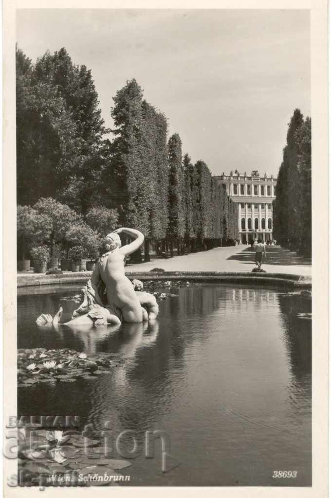 Old postcard - Vienna, Schönbrunn Palace