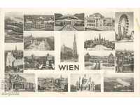 Vechea carte poștală - Viena, Mix 16 vizualizări