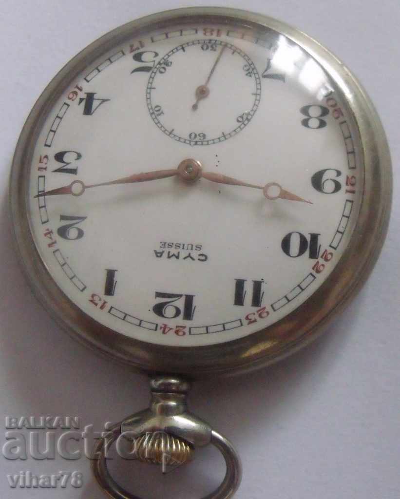 Licitație ceas de buzunar-CYMA-SIMA