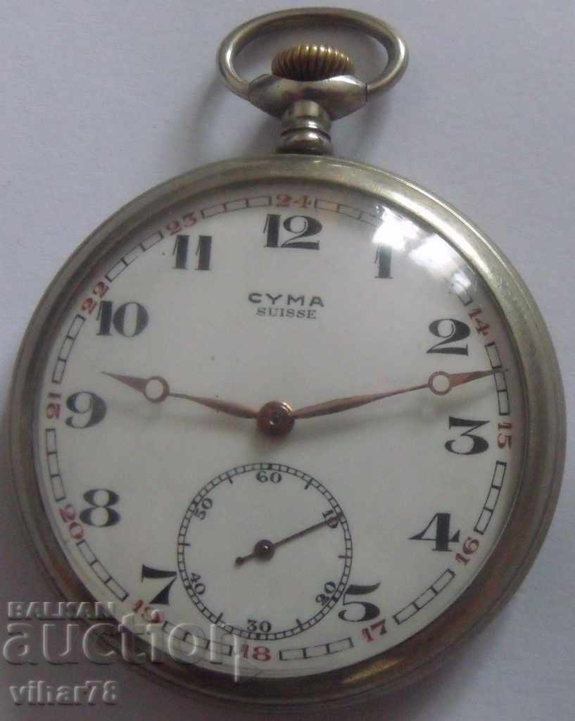 pocket watch-CYMA-SYMA