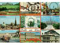Пощенска картичка - Виена, микс от 9 изгледи