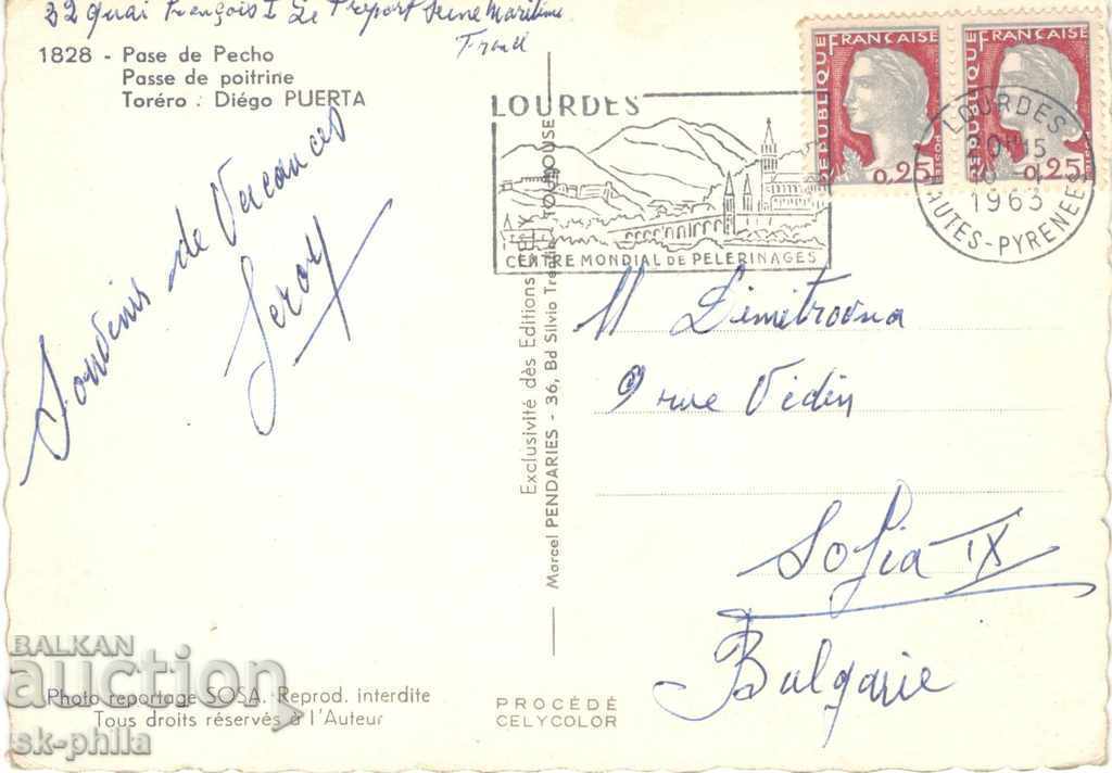 Postcard - Torreador with price 1.20 BGN | € 0.61 Postcard - Torreador with price 1.20 BGN | € 0.61