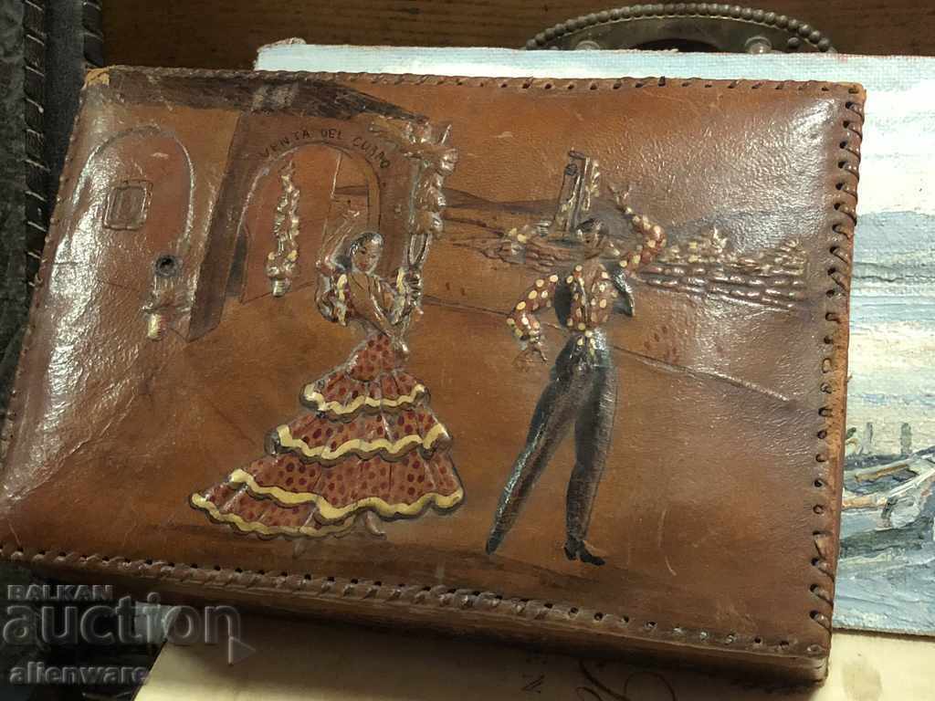 caseta de colecție de muzică din piele de trabucuri! cu preț 250.00 BGN | € 127.82