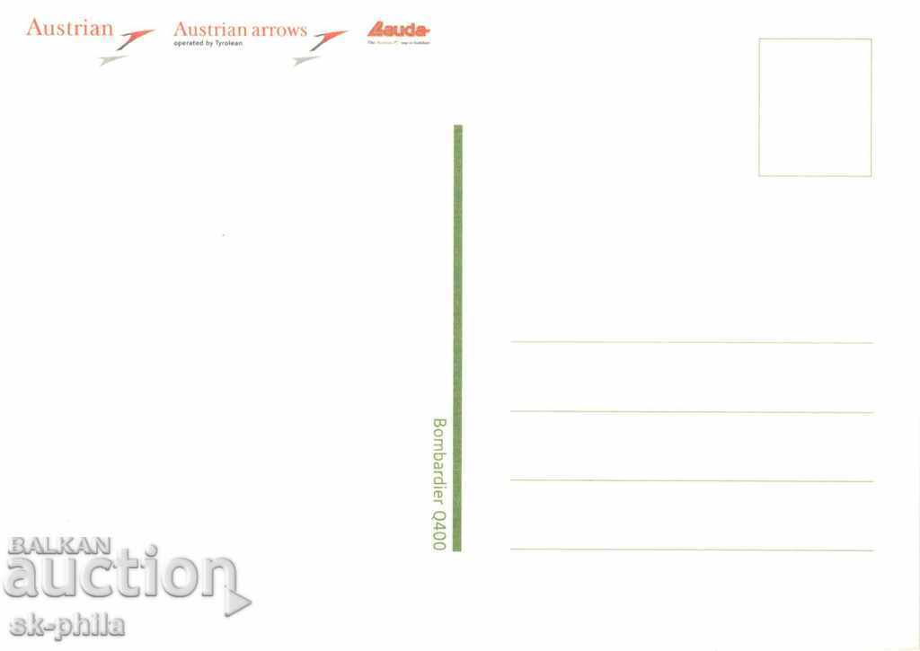 Postcard - Bombardier Plane - Q400 with price 1.60 BGN | € 0.82